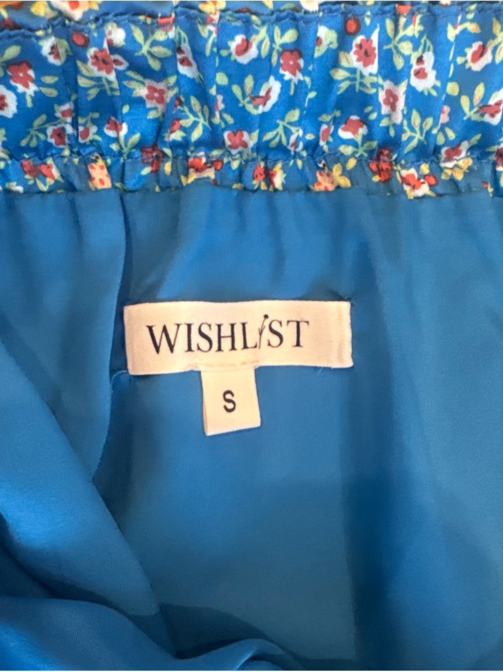 Wishlist Blue Floral Maxi Skirt - Picture 3 of 3